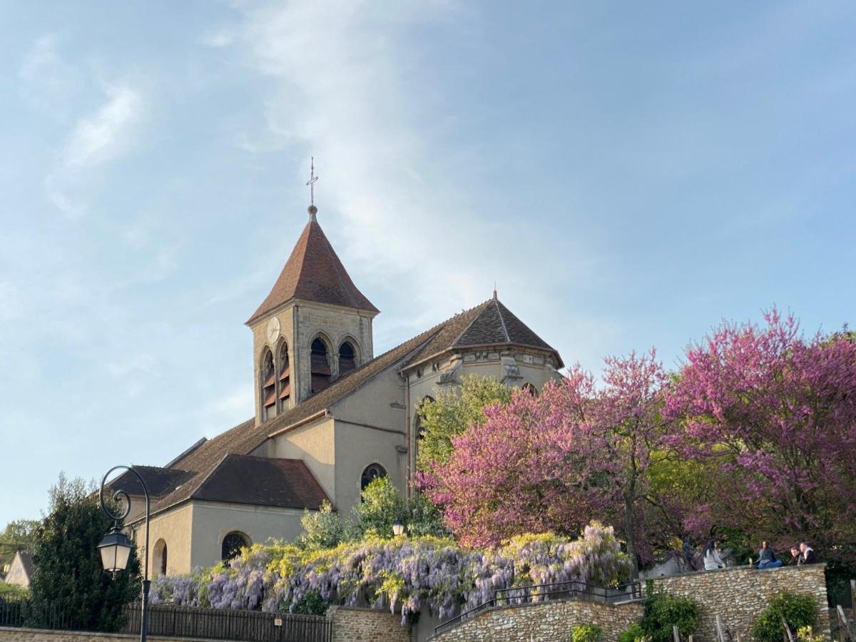 La Villa Perchee Calme, Sauna, Parking Prive Saint-Prix  Экстерьер фото