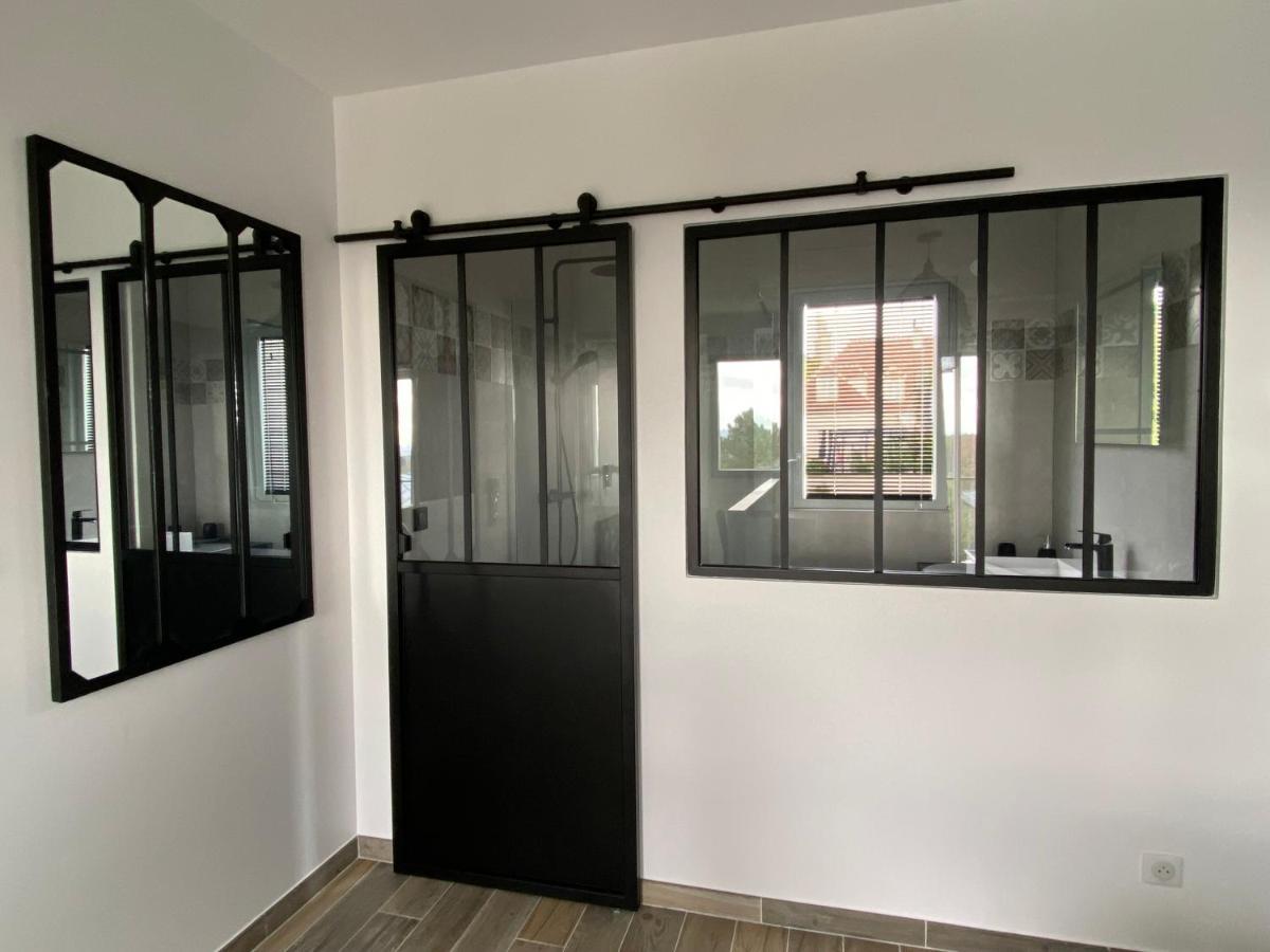 La Villa Perchee Calme, Sauna, Parking Prive Saint-Prix  Экстерьер фото