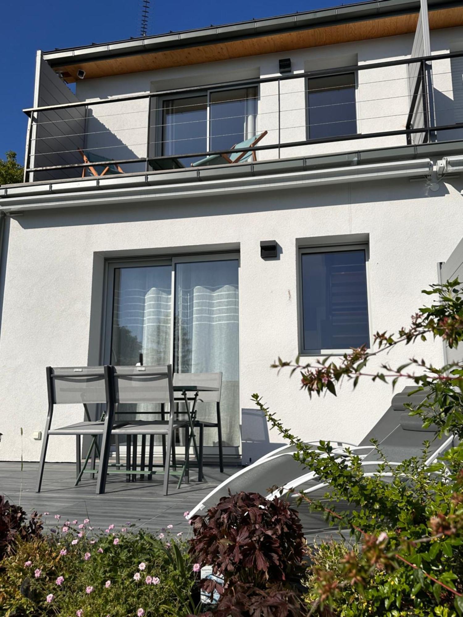 La Villa Perchee Calme, Sauna, Parking Prive Saint-Prix  Экстерьер фото